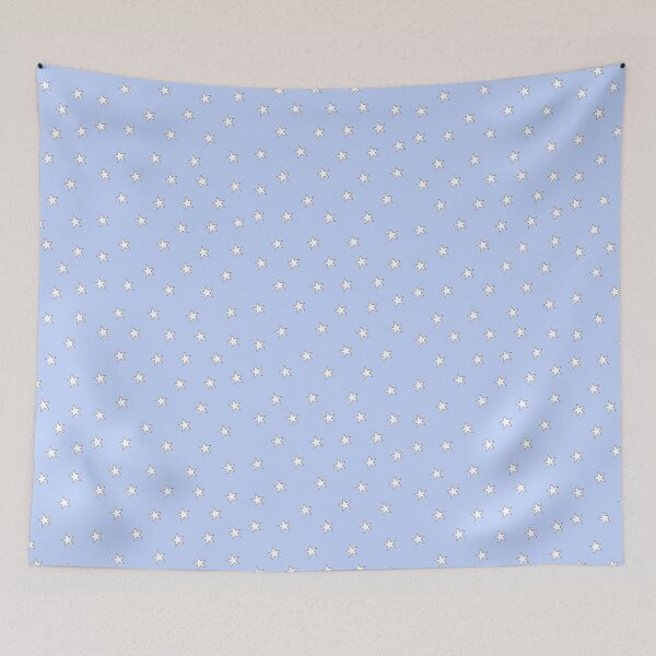 Item preview, Trendy Blue with White Stars designed and sold by adelaideb1.