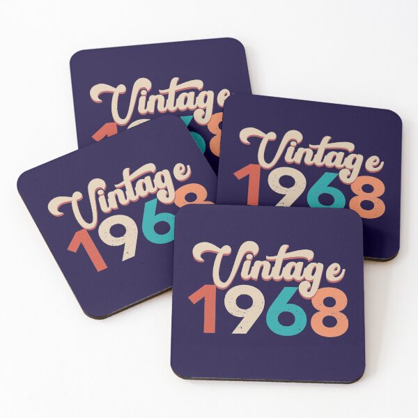 Item preview, Vintage 1968 - 1968 Birthday Gift - Born in 1968 - 52nd Birthday designed and sold by HappyTees Lab.