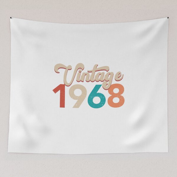 Item preview, Vintage 1968 - 1968 Birthday Gift - Born in 1968 - 52nd Birthday designed and sold by HappyTees Lab.