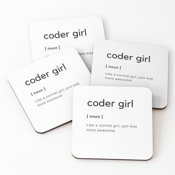 Item preview, coder girl meaning designed and sold by Jeangel97.