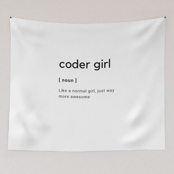 Item preview, coder girl meaning designed and sold by Jeangel97.