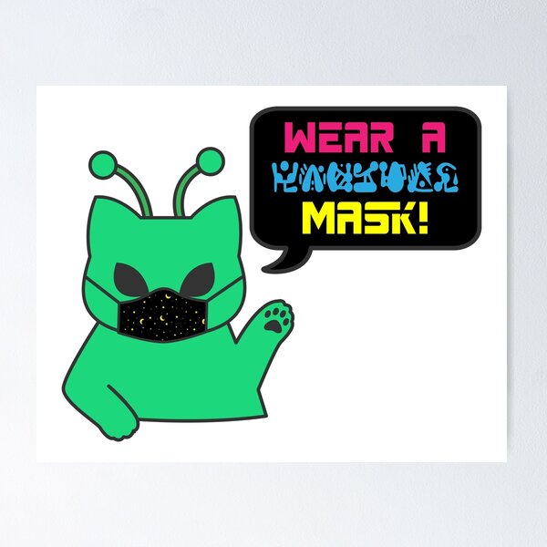 Item preview, Wear A Freaking Mask! designed and sold by Jamie Carr.
