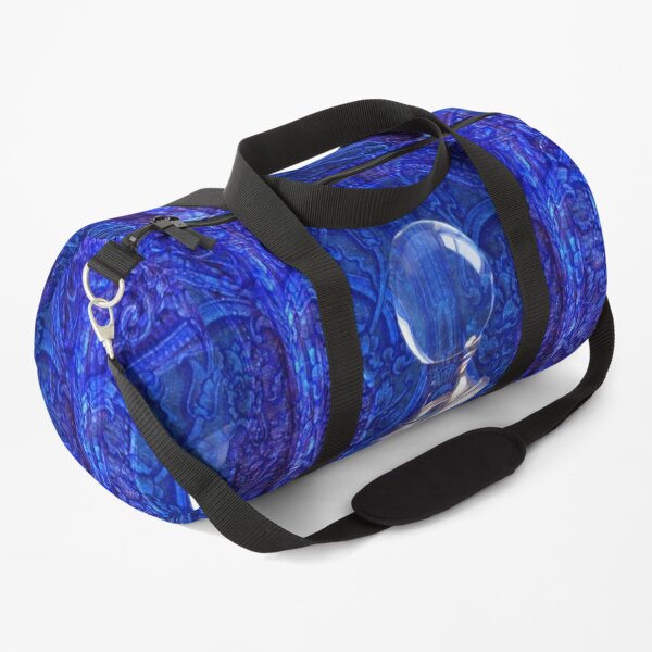 Mystic Visions in Blue Duffle Bag