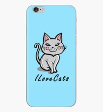 I Love Cats iPhone Case