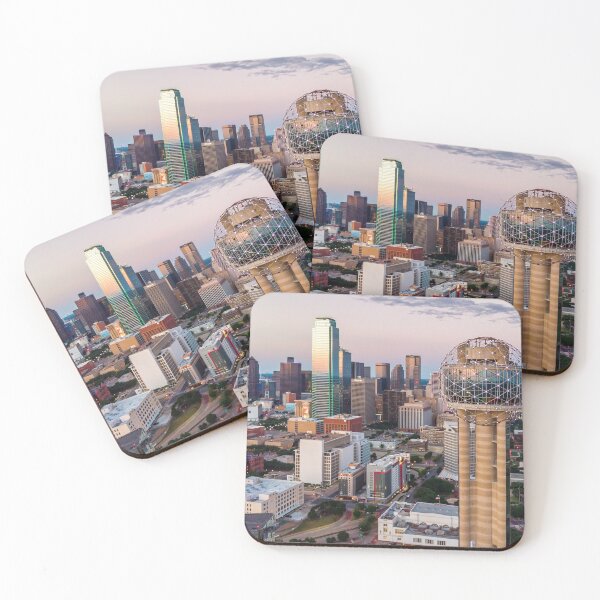 Item preview, Dallas Skyline at sunset with Reunion Tower designed and sold by Raul Cano.