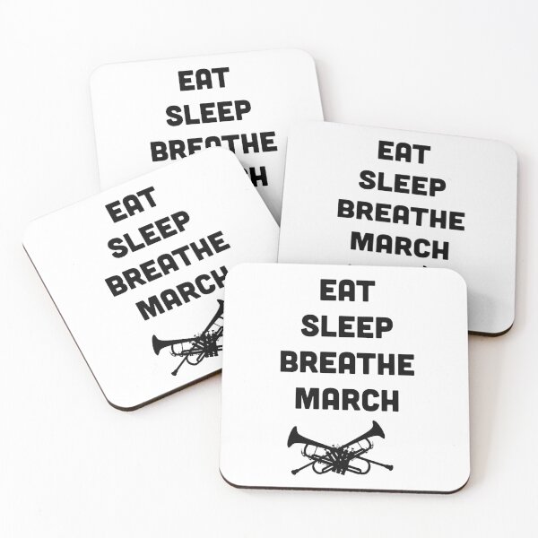 Item preview, Trumpet Eat Sleep Breathe March designed and sold by Claire Gagnon.