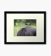 "Sometimes........" Framed Print