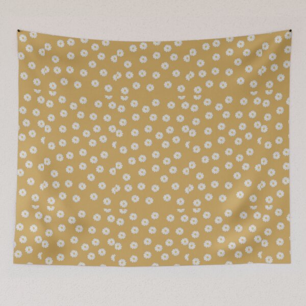Item preview, Daisy Pattern Yellow Background designed and sold by Shelby MacAnanny.