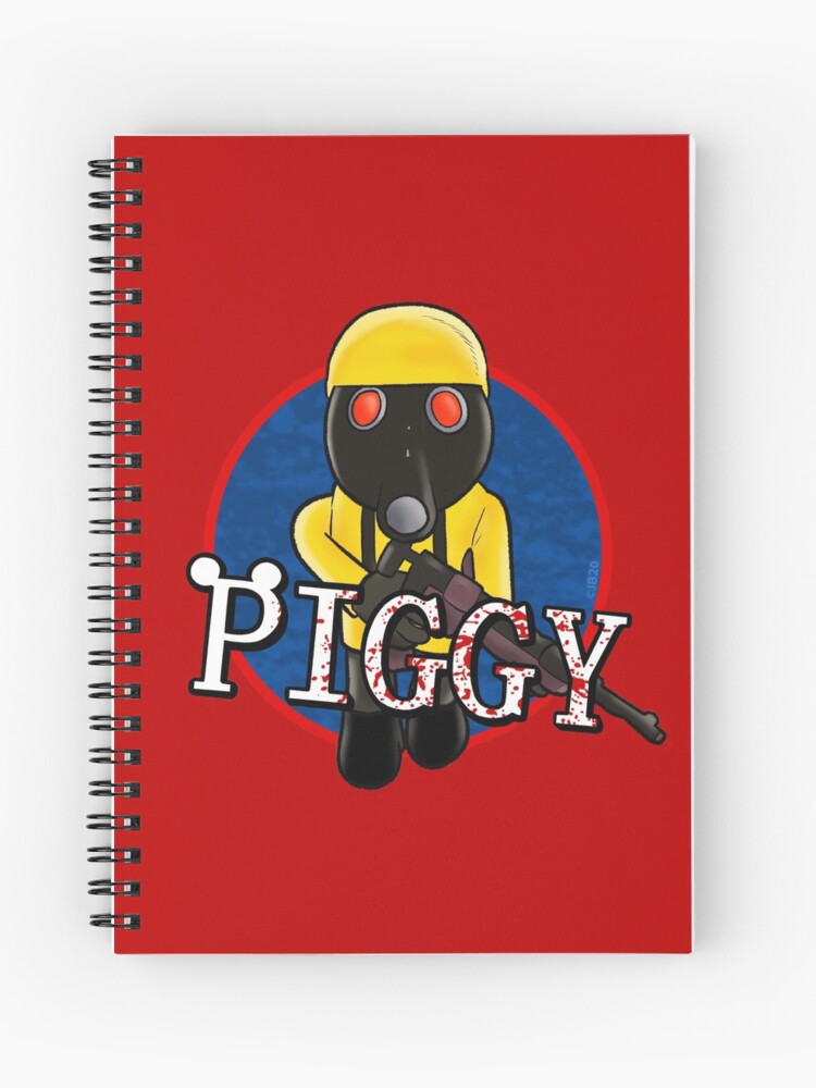 Torcher From Piggy Spiral Notebook By Pickledjo Redbubble - piggy roblox all characters torcher