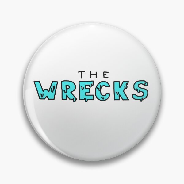 Item preview, The Wrecks Teal Dripping Logo designed and sold by Rocket-To-Pluto.