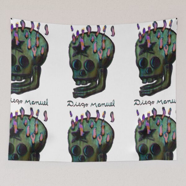 Item preview, skull in fire 3 designed and sold by Diego Manuel Rodriguez.