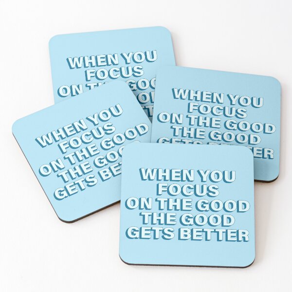 Item preview, Focus on the Good Blue designed and sold by christy ✿.