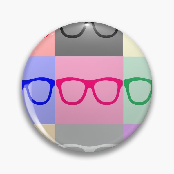 Item preview, Multicolored Geeky Glasses designed and sold by GeekyGirlsGarb.