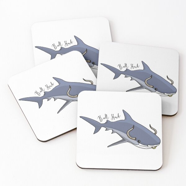 Item preview, Bull Shark designed and sold by The Curly Redhead.