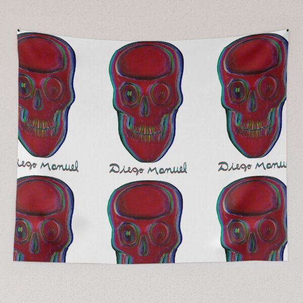 Item preview, Red skull  designed and sold by Diego Manuel Rodriguez.