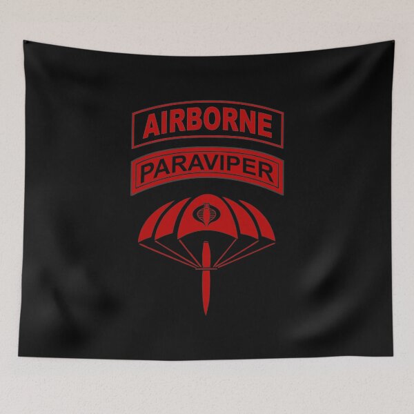 Item preview, Gi Joe Cobra Paravipers Airborne Logo designed and sold by AJ  Liber.