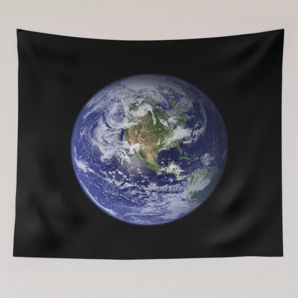 Item preview, BLUE EARTH FROM SPACE designed and sold by Madjack Tees Kiwi SuperStore.