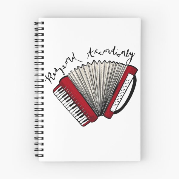 Item preview, Respond Accordionly designed and sold by The Curly Redhead.