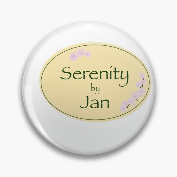 Item preview, Serenity by Jan designed and sold by StickersbyV.