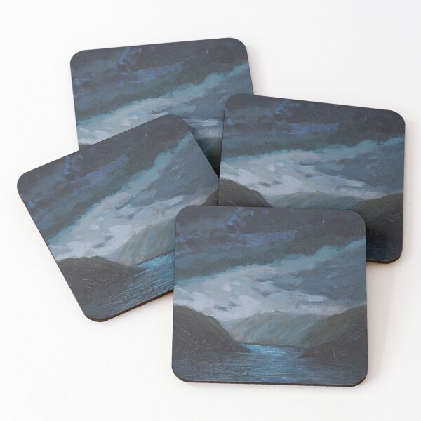 Item preview, painted landscape designed and sold by khamaily.
