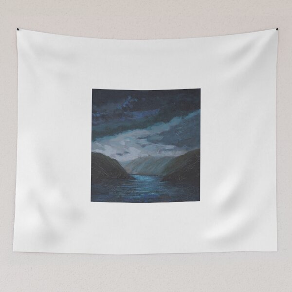 Item preview, painted landscape designed and sold by khamaily.