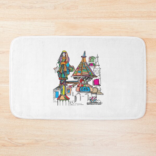 Item preview, Rome Colorful Statue in the Square, TeresaTown at Redbubble 2020 designed and sold by Mark Stansberry.