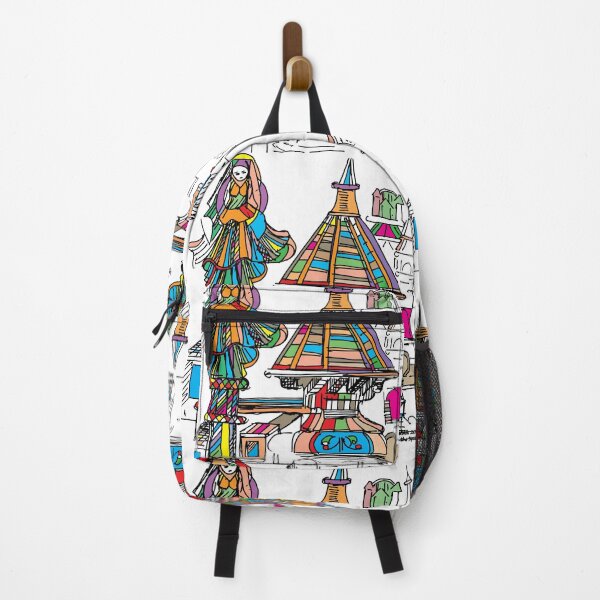 Item preview, Rome Colorful Statue in the Square, TeresaTown at Redbubble 2020 designed and sold by Mark Stansberry.