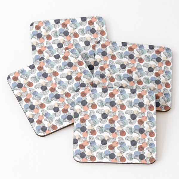 Item preview, Vintage Brains on White designed and sold by Hodgepodge Bricolage.