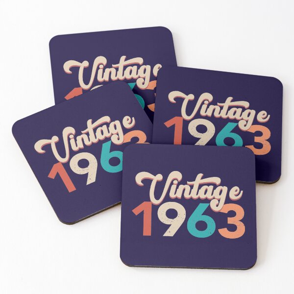 Item preview, Vintage 1963 - 1963 Birthday Gift - Born in 1963 - 57th Birthday designed and sold by HappyTees Lab.