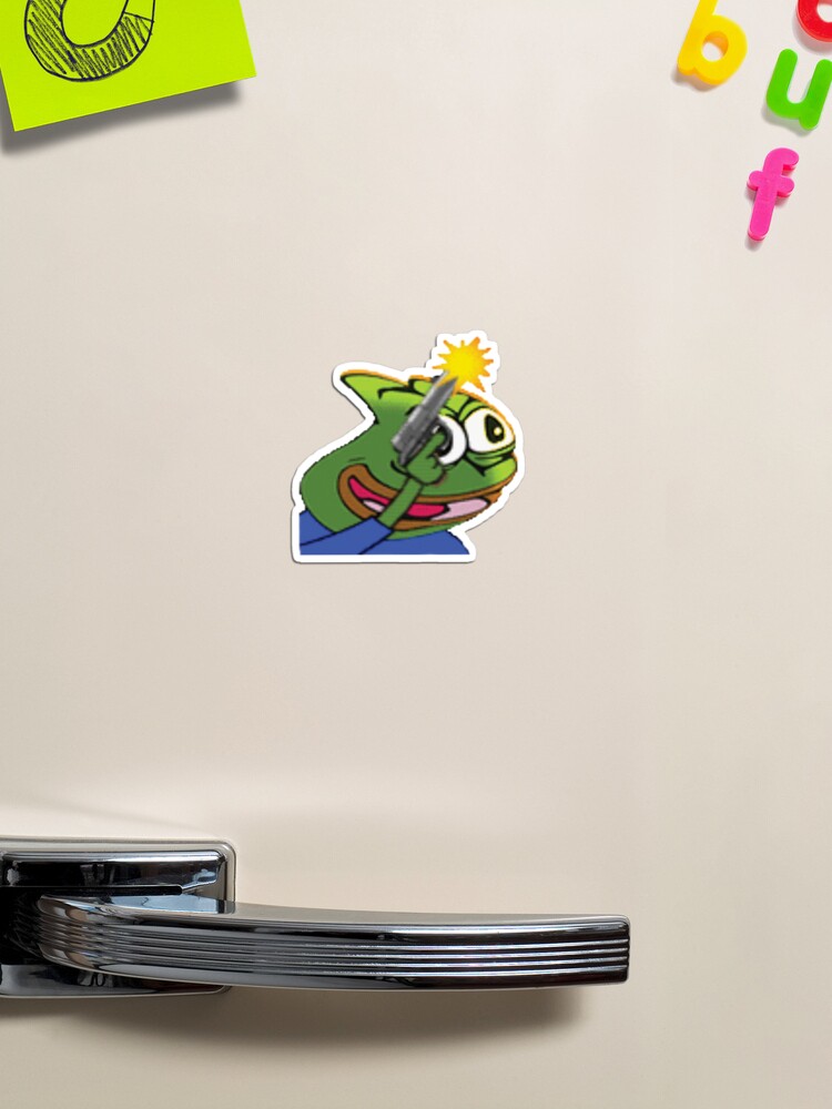 Pepega in HD Twitch Emote | Art Board Print