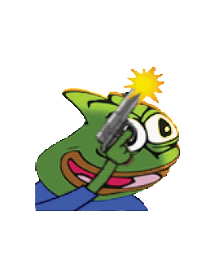 Pepega in HD Twitch Emote | Laptop Skin