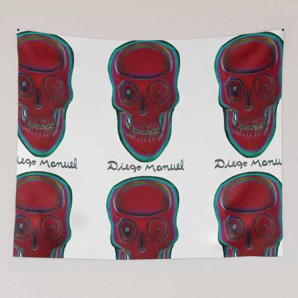 Item preview, Red skull 3 designed and sold by Diego Manuel Rodriguez.