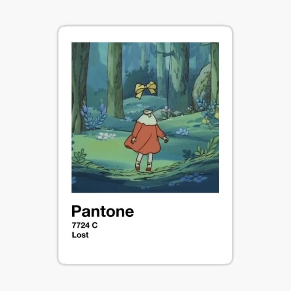 Lost Pantone Sticker