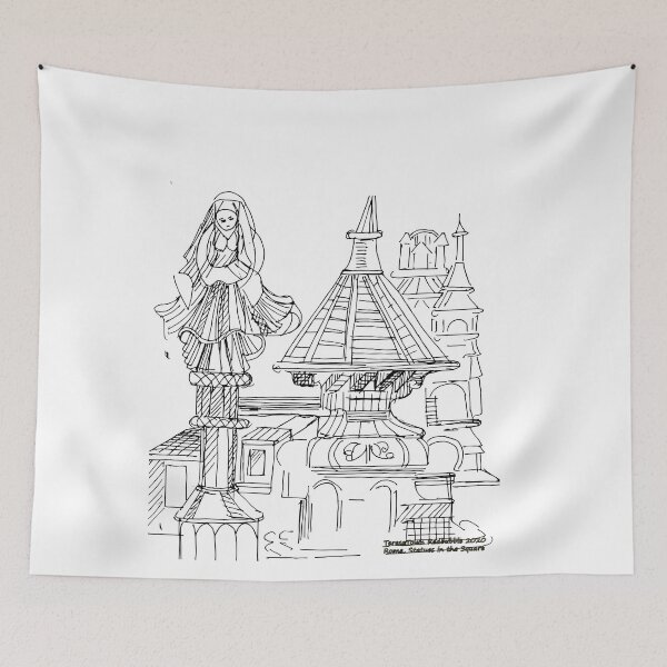 Item preview, Rome Statue, TeresaTown at Redbubble 2020 designed and sold by Mark Stansberry.
