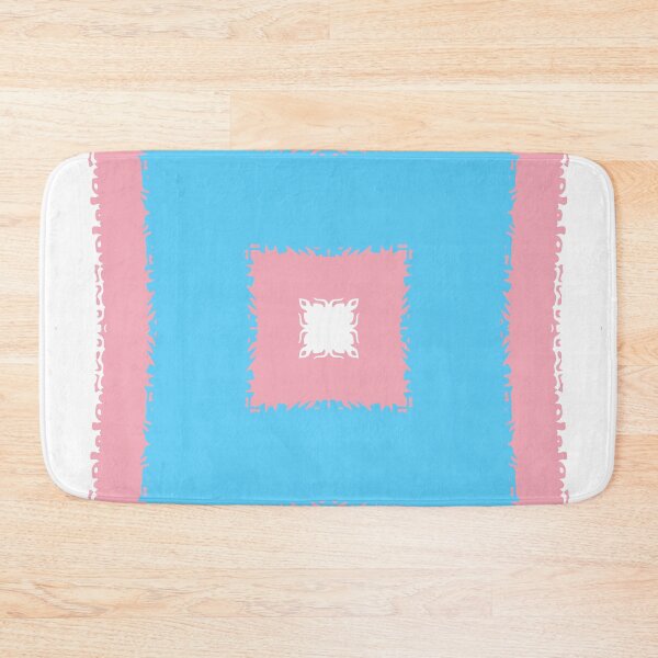 Item preview, Transgender Pride Ornament Square designed and sold by Dator-Abstracts.