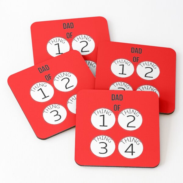 Item preview, Dad of thing 1-4 designed and sold by Monkey204.