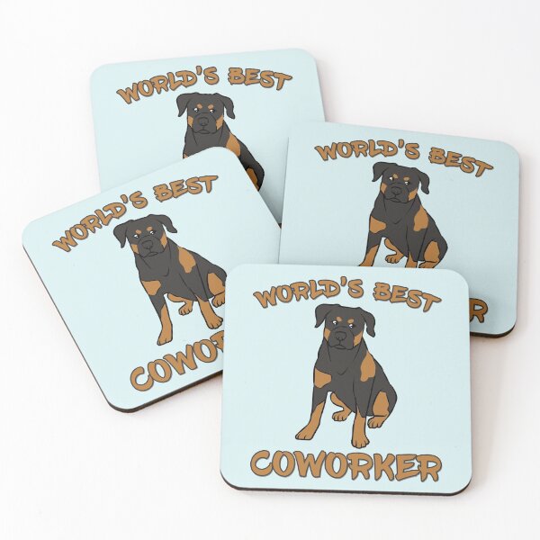 Item preview, Rottweiler World & # 39; s Mejor compañero de trabajo de la FMH designed and sold by DeesDeesigns.
