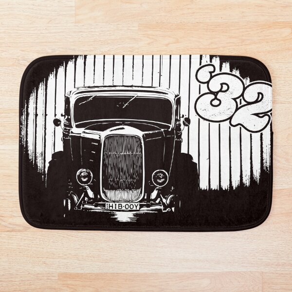 1932 Ford Coupe Hot Rod Bath Mat