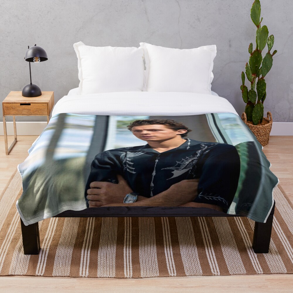 Tom Holland Throw Blanket
