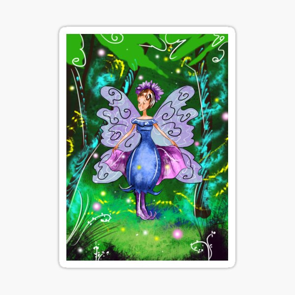 Esme The Enchanted Forest Fairy™ Sticker
