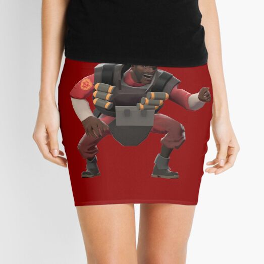 Tf2 Demoman Schadenfreude Mini Skirt For Sale By Cursedfate Redbubble 3497