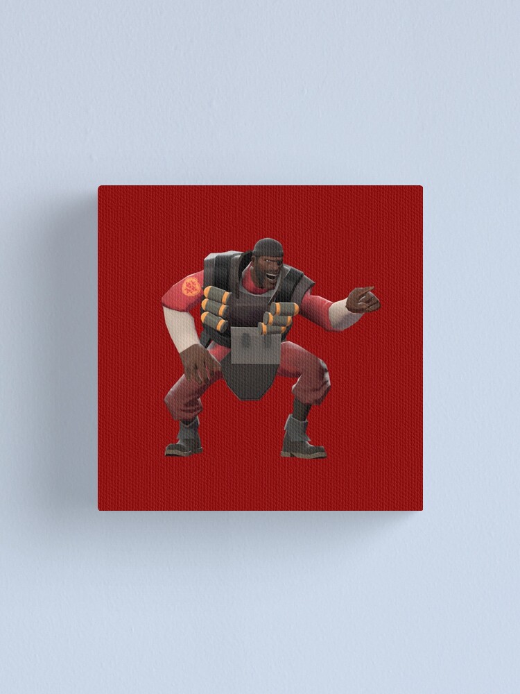 Tf2 Demoman Schadenfreude Canvas Print For Sale By Cursedfate Redbubble 9378