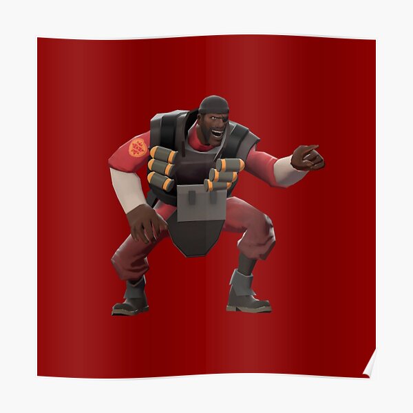 Tf2 Demoman Schadenfreude Poster For Sale By Cursedfate Redbubble 5776