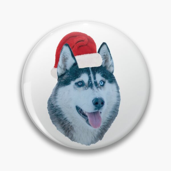 Item preview, Husky de navidad designed and sold by MagicMullet.