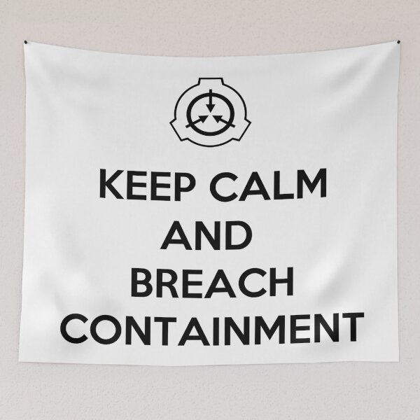 Item preview, Keep Calm and Breach Containment designed and sold by Omnavis.