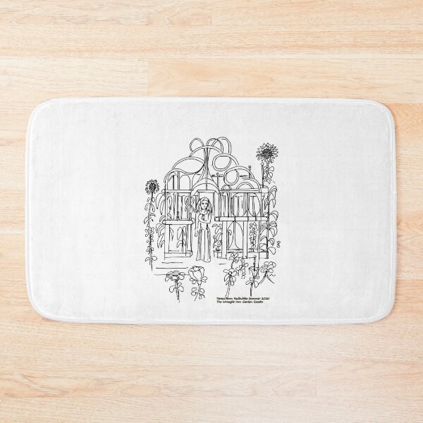 Item preview, The Wrought Iron Garden Gazebo, TeresaTown at Redbubble 2020 designed and sold by Mark Stansberry.