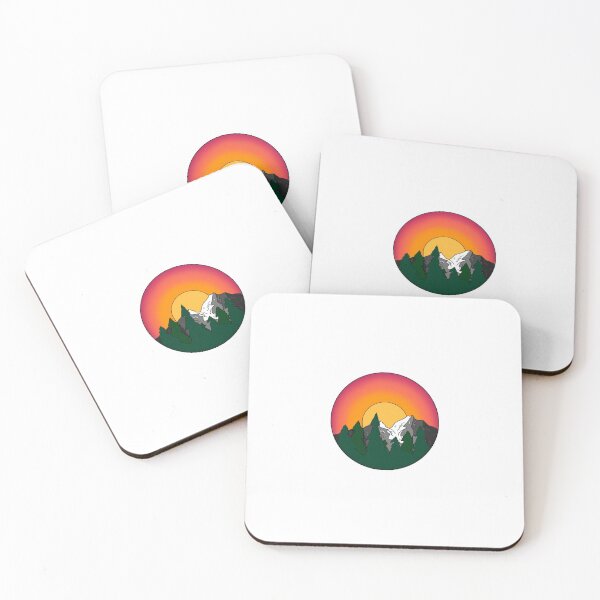 Item preview, Sunset mountains  designed and sold by leahnox.