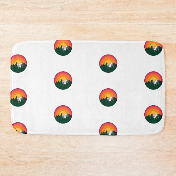 Item preview, Sunset mountains  designed and sold by leahnox.