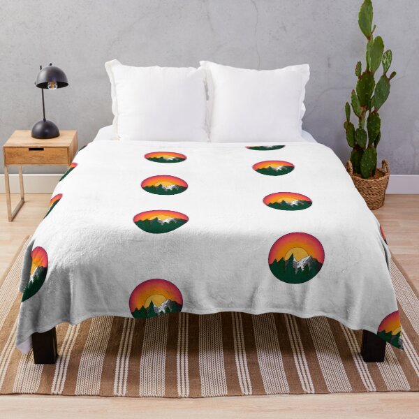 Item preview, Sunset mountains  designed and sold by leahnox.