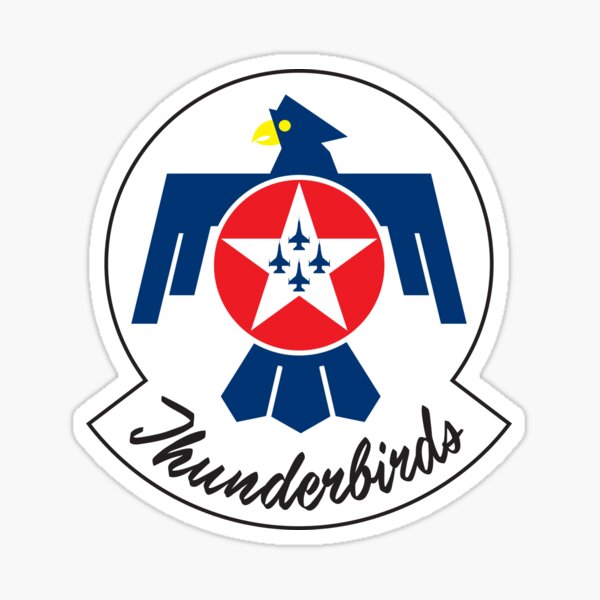 Thunderbirds Air Demonstration Team Sticker